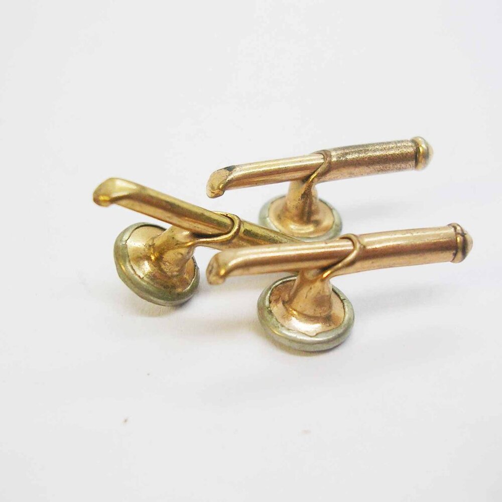 Tuxedo Studs Waistcoat Buttons Set Of 3 Mother Of… - image 3